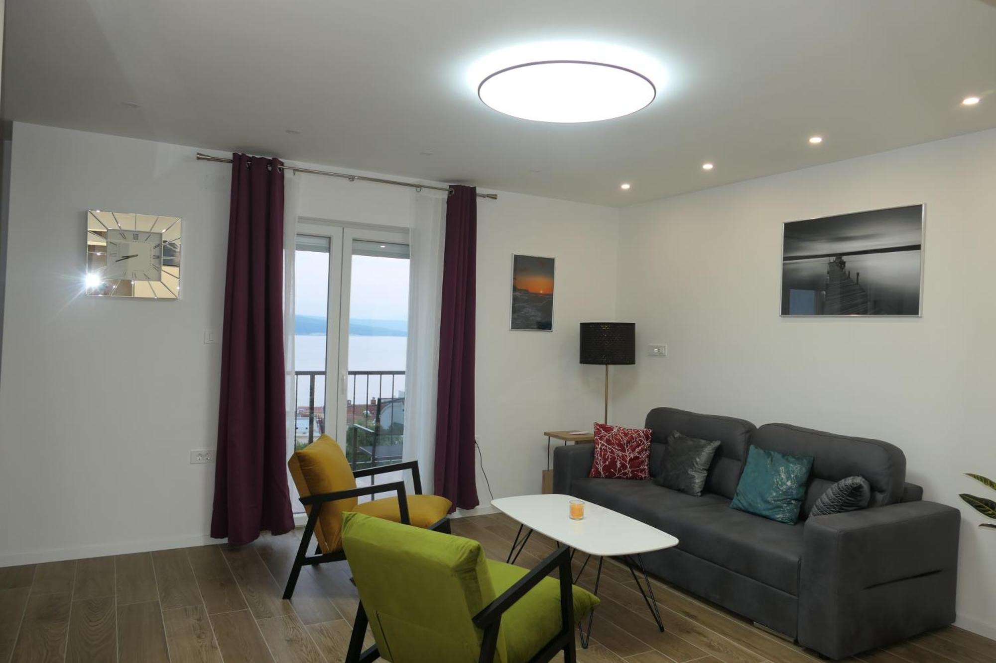 Apartmani Bura Crikvenica Bagian luar foto